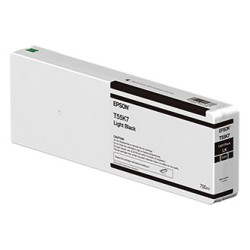Epson oryginalny ink / tusz C13T55K700, light black