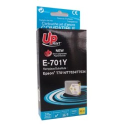 UPrint kompatybilny ink / tusz z C13T70144010, E-701Y, yellow, 3200s, 36ml, XXL