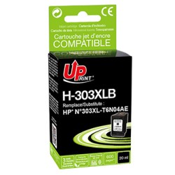 UPrint kompatybilny ink / tusz z T6N04AE, HP 303XL, black, 600s, high capacity