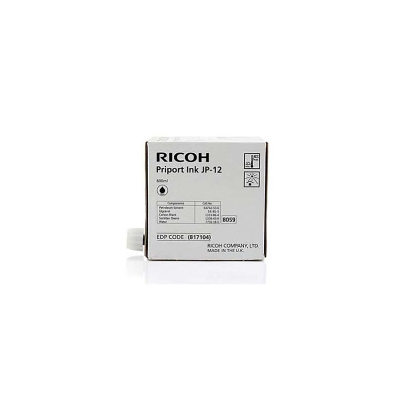 Ricoh oryginalny ink / tusz 817104, black, 600