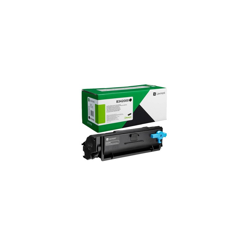 Lexmark oryginalny toner B342000, black, 1500s, return