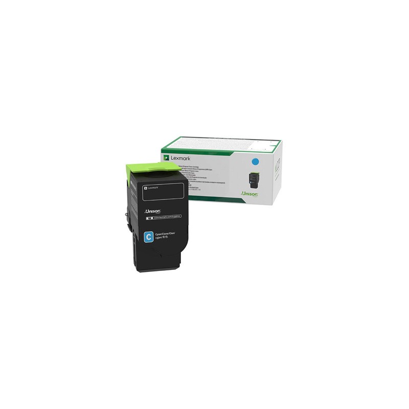 Lexmark oryginalny toner C2320C0, cyan, 1000s, return