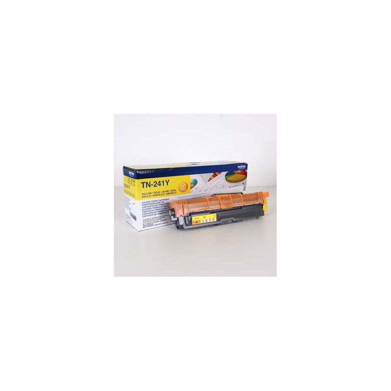 Brother oryginalny toner TN241Y, yellow, 1400s