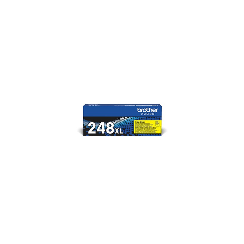 Brother oryginalny toner TN248XLY, yellow, 2300s