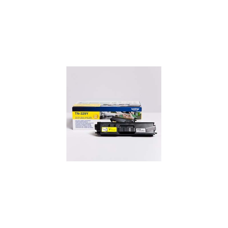 Brother oryginalny toner TN-329Y, yellow, 6000s
