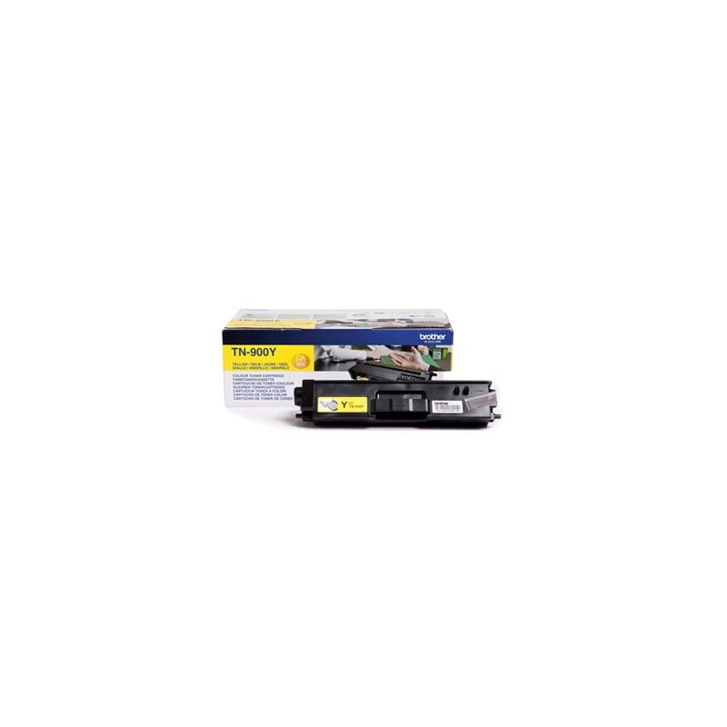 Brother oryginalny toner TN-900Y, yellow, 6000s