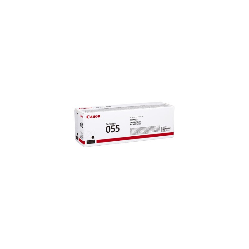 Canon oryginalny toner 055 BK, 3016C002, black, 2300s