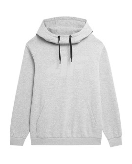Bluza męska 4F chłodny jasny szary melanż H4L22 BLM352 27M 2XL