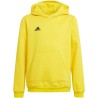 Bluza dla dzieci adidas Entrada 22 Hoody żółta HI2142 116cm
