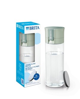 Butelka filtrująca Brita Vital pastelowa zieleń 2 dyski