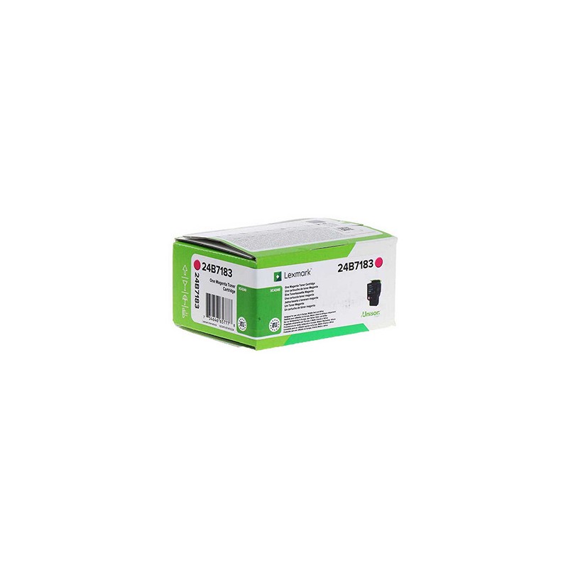Lexmark oryginalny toner 24B7183, magenta, 6000s