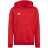 Bluza dla dzieci adidas Entrada 22 Hoody czerwona H57566 128cm