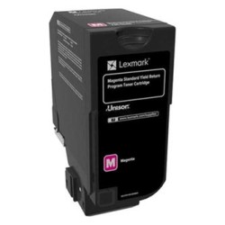 Lexmark oryginalny toner 74C20M0, magenta, 3000s, return