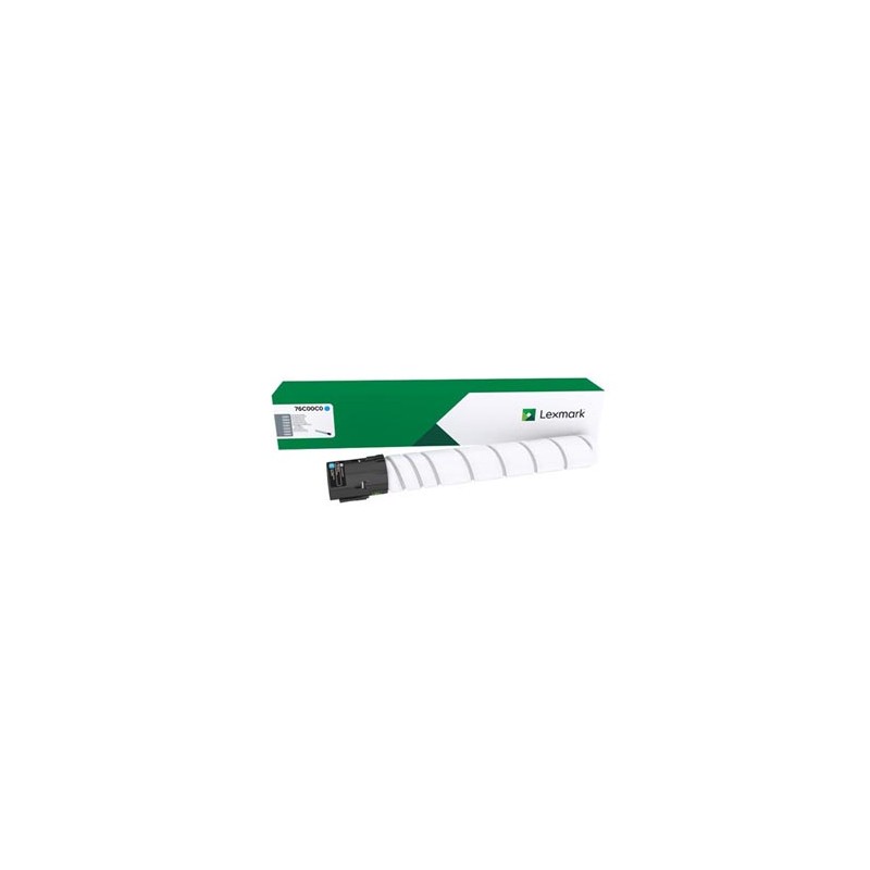 Lexmark oryginalny toner 76C00C0, cyan, 11500s