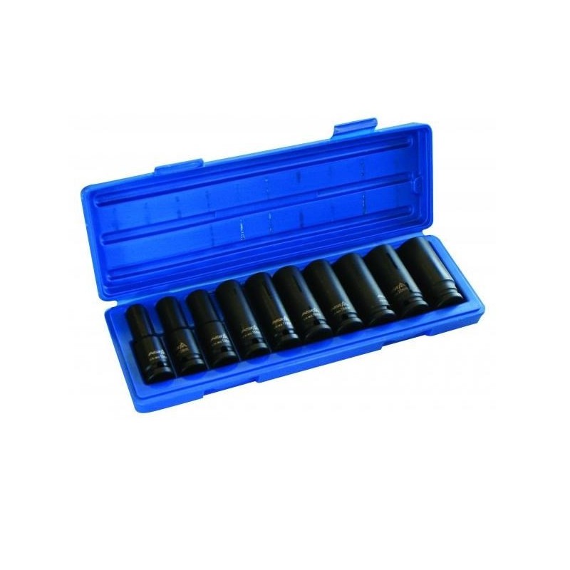 ASTA KPL.NASADEK UDAR DŁ.1/2" 10szt. 10,11,12,13,14,17,19,21,22,24.