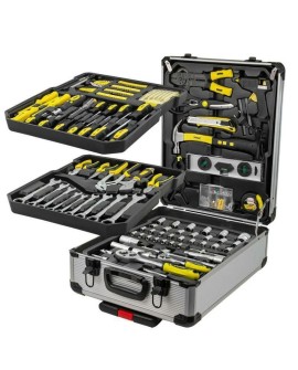Zestaw narzędzi bitów nasadek kluczy WMC Tools WMC-40287 (57276) walizka narzędziowa 287 ele