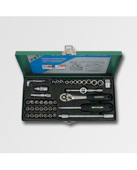 HONITON ZESTAW KLUCZY 43el. 1/4"
