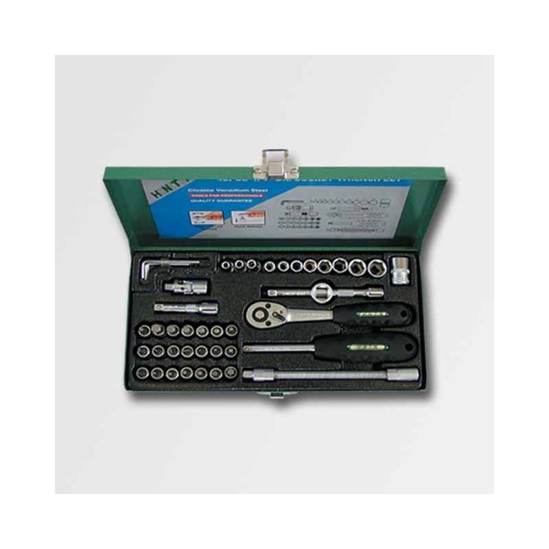 HONITON ZESTAW KLUCZY 43el. 1/4"