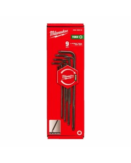 MILWAUKEE KLUCZ TORX ZESTAW 9szt.