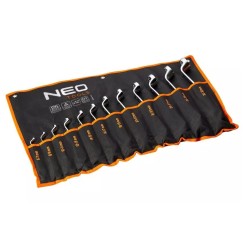 Klucze oczkowe odgięte Neo...