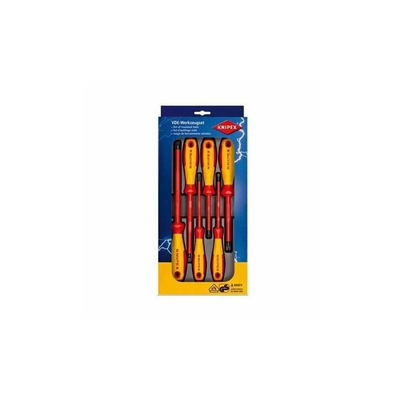 KNIPEX ZESTAW WKRĘTAKÓW IZOLOWANYCH
