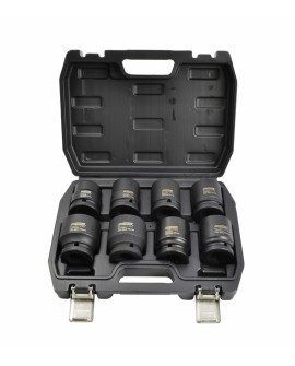 AWTOOLS ZESTAW NASADEK UDAROWYCH 3/4" 8cz. BLACK LINE