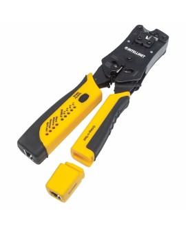 INTELLINET ZACISKARKA WTYKÓW RJ45/RJ11/RJ12/RJ22 Z TESTEREM OKABLOWANIA 780124
