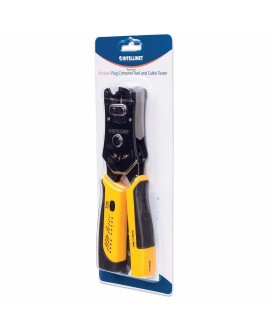 INTELLINET ZACISKARKA WTYKÓW RJ45/RJ11/RJ12/RJ22 Z TESTEREM OKABLOWANIA 780124