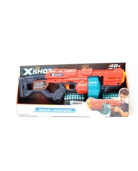 Miotacz strzałek ZURU X-SHOT EXCEL MAX HAVOC wyrzutnia 48 strzałek (36446)