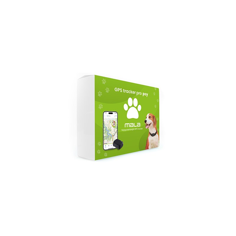 GPS tracker dla psa czarny, ONI 67378, Mala