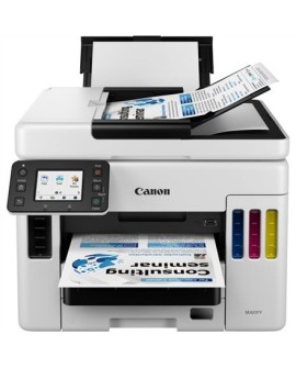 Kolorowa atramentowa drukarka wielofunkcyjna Canon A4 Wi-Fi Szary/Czarny