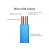 Avacom USB kabel (2.0), USB A M - microUSB (M), 1.2m, niebieski