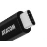 Avacom USB kabel (3.0), USB A M - USB C (M), 1m, czarny, blister, DCUS-TPC-100K