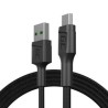 Green Cell kabel GC PowerStream USB-A - Micro USB 120cm Ultra Charge, QC 3.0