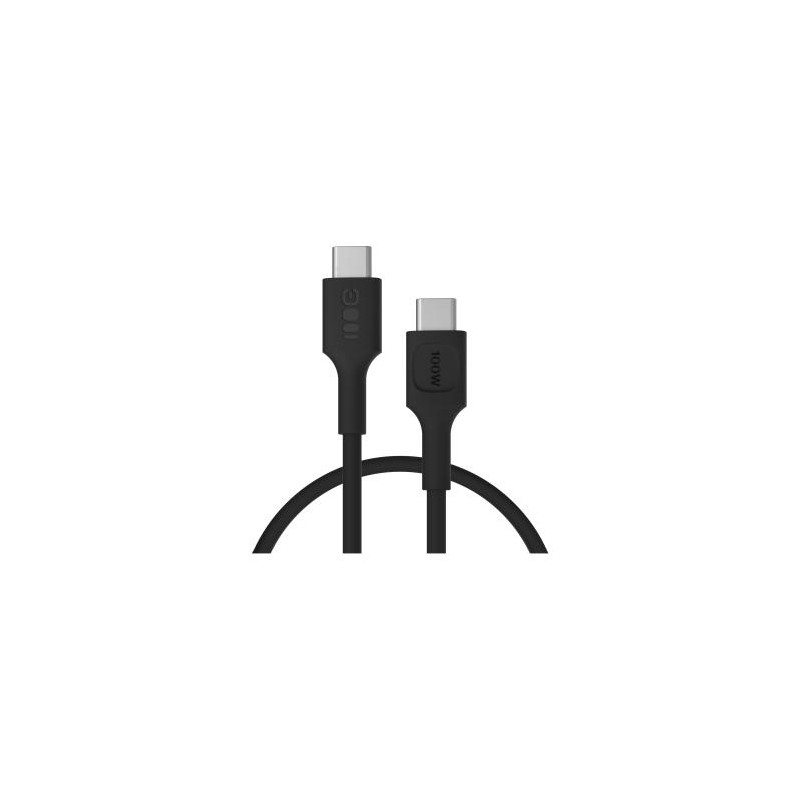 Kabel USB-C 0,3m 100W Greencell PowerFlex Szybkie Ładowanie PD