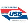 USB kabel (3.0), USB A M - USB A M, 1.8m, czarny/biały, EOL