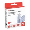 Verbatim USB-C kabel SoftTouch USB C (M) - USB C (M), 60W, 1.2m, fiolet, box, 30275