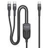 Verbatim kabel USB-C USB-C to Dual USB-C - 100W, 1,5m, czarny, box, 30279