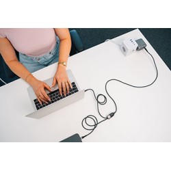 Verbatim kabel USB-C USB-C to Dual USB-C - 100W, 1,5m, czarny, box, 30279