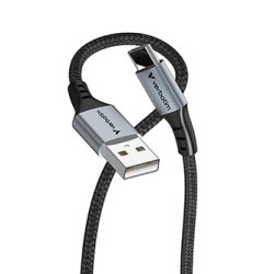 Verbatim USB kabel USB A M - USB C (M), 18W, 1.2m, czarny, box, 31843