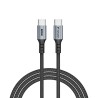 Verbatim USB kabel USB C (M) - USB C (M), 60W, 1.2m, czarny, box, 31845