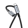 Verbatim USB kabel USB C (M) - USB C (M), 240W, 1.2m, czarny, box, 31847