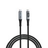 Verbatim USB kabel USB C (M) - USB C (M), 240W, 1.2m, czarny, box, 31849