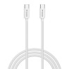 Verbatim USB kabel USB C (M) - USB C (M), 100W, 3m, biała, box, 32409