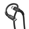 Verbatim USB-C kabel USB C (M) - USB C (M), 100W, 2m, magnetyczny, czarny, box, 32410