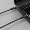 Powerton ENERGY DARK EDITION Kabel USB-C, 100W, 1m, silikonowy, czarny