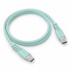 Powerton ENERGY PASTEL EDITION Kabel USB-C, 60W, 1m, silikonowy, miętowy