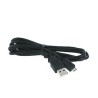 USB kabel (2.0), USB A M - microUSB (M), 0.6m, czarny