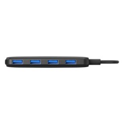 USB (3.0) hub 4-port, DHC-CT110, czarny, Hewlett-Packard