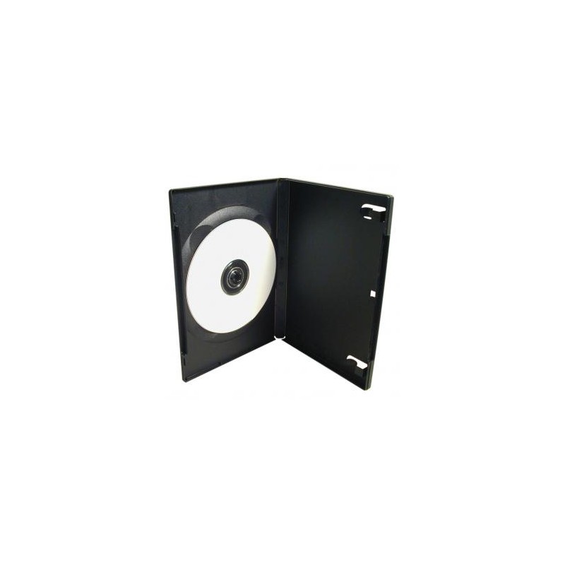 Box na 1 szt. DVD, czarny, 14mm, 100-pack, cena za 1 sztukę, EOL